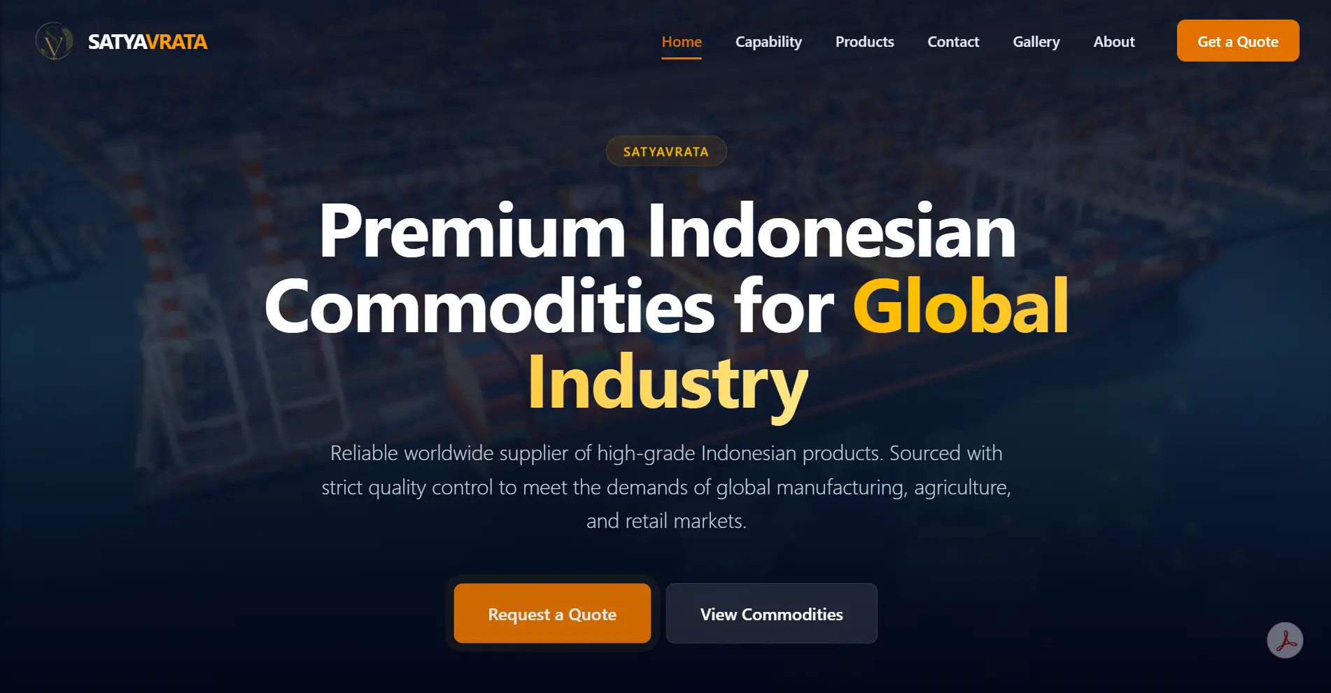 Profil Perusahaan Satyavrata